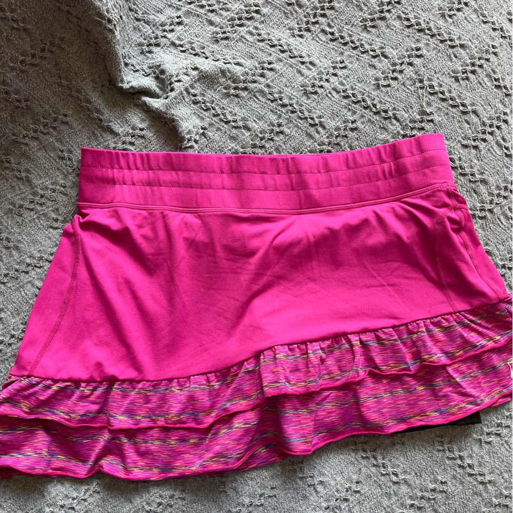 SkirtSports Black and Pink Skort